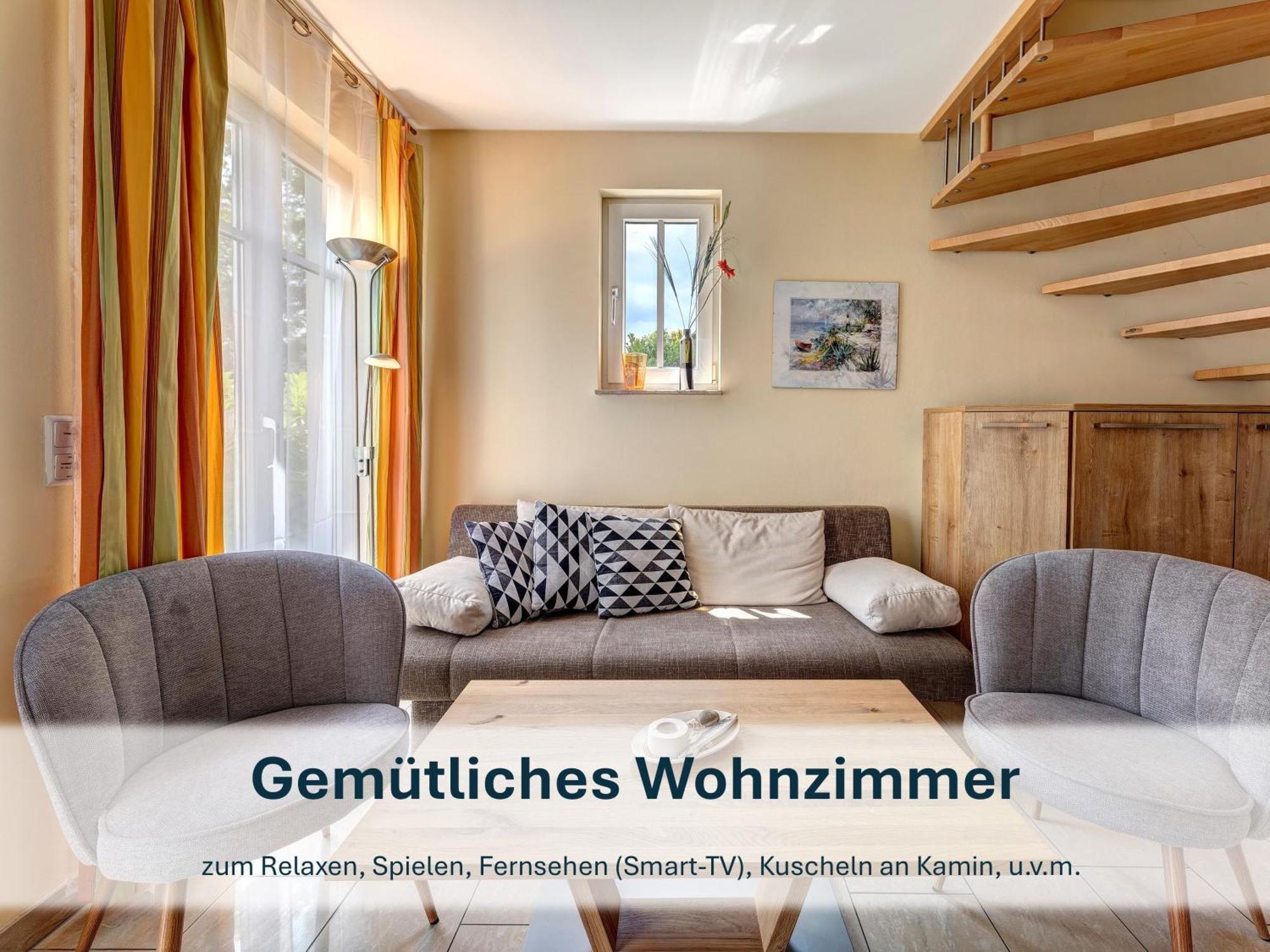 Paradies-Ambiente - Strandnah, Sauna, Kamin, Hundefreundlich 奥斯特西巴德钦诺维茨 外观 照片
