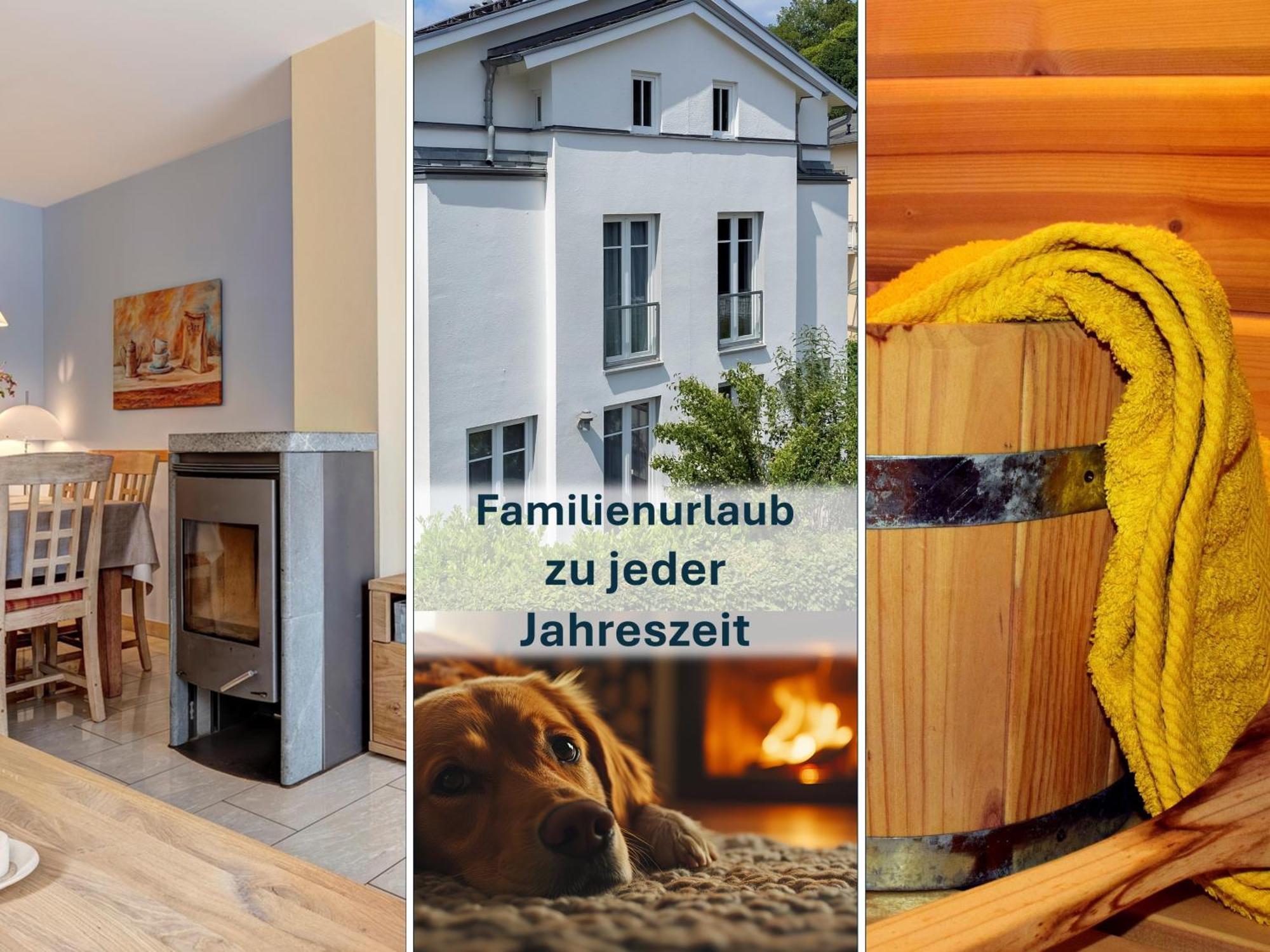 Paradies-Ambiente - Strandnah, Sauna, Kamin, Hundefreundlich 奥斯特西巴德钦诺维茨 外观 照片